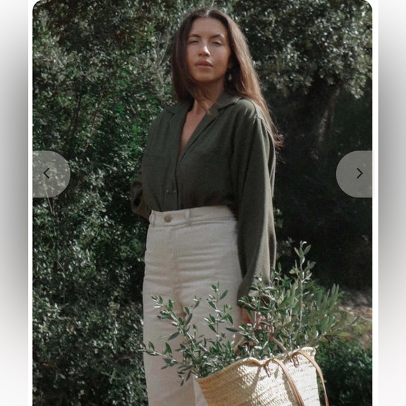 Harly Jae House Blouse in Olive - Picture 2 of 12